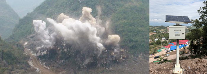 爆破效应检测